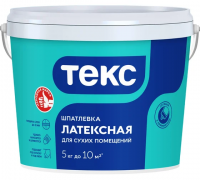 Шпатлевка латексная "ПРОФИ" ТЕКС 5кг