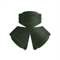 Y-образный тройник для круглого конька R110 (VikingMP-01-6007-0.45)