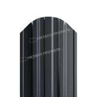 Штакетник металлический МП TRAPEZE-O 16,5х118 NormanMP (ПЭ-01-7024-0.5)