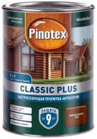 Пропитка для древесины Pinotex Classic Plus 3 в1 тиковое дерево 0,9л