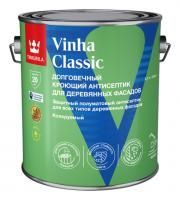 TIKKURILA VINHA CLASSIC антисептик кроющий водоразбавляемый полуматовый, база А (2,7л)