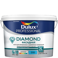 Краска фасадная водно-дисперс. Dulux Trade Diamond гладкая база BС 2,25 л