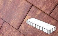 Плитка тротуарная Готика Natur, Плита, Клинкер, 500*125*100 мм