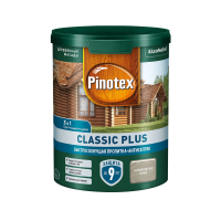 Пропитка для древесины Pinotex Classic Plus 3 в1 скандинавский серый 0,9л