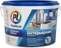 Краска для стен и потолков латексная Profilux ВД краска PL-10L глубокоматовая белая 3 кг