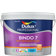 Краска для стен и потолков латексная экстрапрочная Dulux Professional Bindo 7 матовая база BW 4,5 л