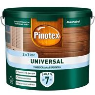 Индонезийский тик 0,9л Пропитка защитная для дерева Pinotex Universal 2в1
