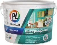 Краска для стен и потол. для влаж помещений латекс.Profilux PL-13L глубокоматов супербел. база1(3кг)
