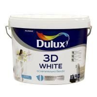 Краска для стен и потолков водно-дисперсионная Dulux 3D White матовая база ВW 2,5 л