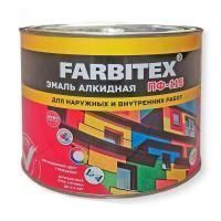 Эмаль светло-серая ПФ-115 FARBITEX 2,7 кг