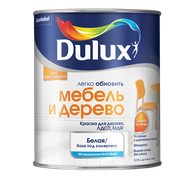 Краска для дерева водно-дисперс. Dulux Мебель и дерево матовая база BС 0,75 л