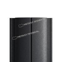 Штакетник металлический МП ELLIPSE-T 19х126 (VALORI-20-DarkGrey-0.5)