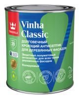 TIKKURILA VINHA CLASSIC антисептик кроющий водоразбавляемый полуматовый, база А (0,9л)