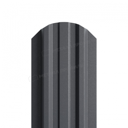 Штакетник металлический МП LАNE-O 16,5х99 (VikingMP E-20-7024-0.5)