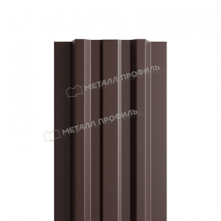 Штакетник металлический МП LАNE-T 16,5х99 (PURETAN-20-RR32-0.5)