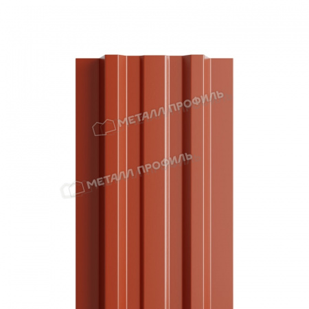 Штакетник металлический МП LАNE-T 16,5х99 NormanMP (ПЭ-01-8004-0.5)