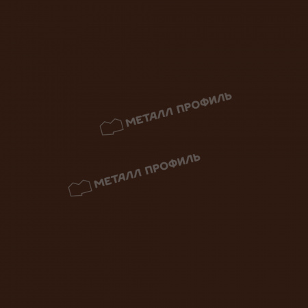 Штакетник металлический МП TRAPEZE-O 16,5х118 (ПЭМАД-01-8017\8017-0.4)