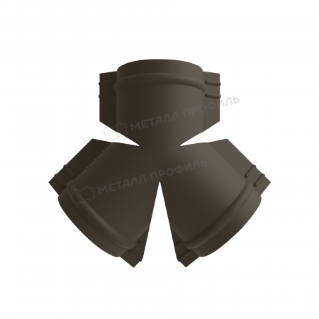 Y-образный тройник для круглого конька R110 (VikingMP-01-RR32-0.45)