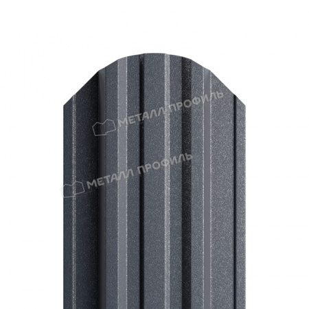 Штакетник металлический МП TRAPEZE-O 16,5х118 (VikingMP E-20-7024-0.5)