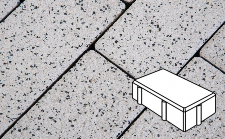 Плитка тротуарная Готика Granite FERRO, брусчатка, Покостовский 200*100*60 мм