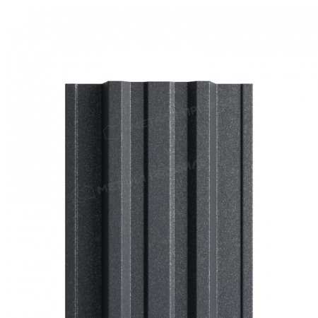 Штакетник металлический МП TRAPEZE-T 16,5х118 (VikingMP E-20-7024-0.5)