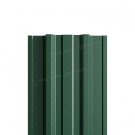 Штакетник металлический МП TRAPEZE-T 16,5х118 (PURMAN-20-6005-0.5)