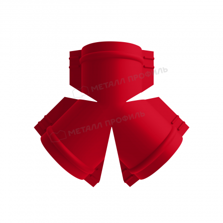 Y-образный тройник для круглого конька R110 NormanMP (ПЭ-01-3020-0.5)