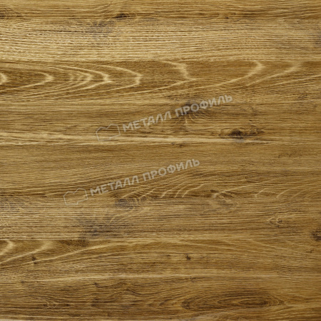 Планка карнизного свеса 250х50х3000 (ECOSTEEL_T-01-ЗолотойДуб-0.5)