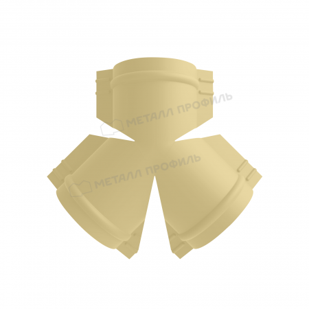 Y-образный тройник для круглого конька R110 NormanMP (ПЭ-01-1014-0.5)