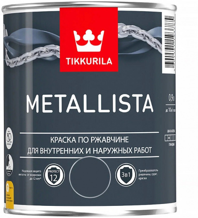 TIKKURILA Metallista Краска для металла по ржавчине