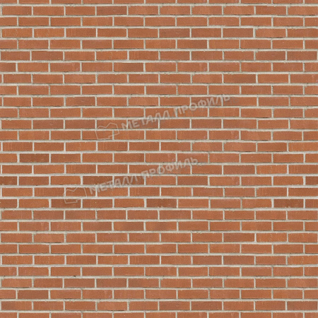Планка конька плоского 120х120х2000 (ECOSTEEL-01-Кирпич-0.5)