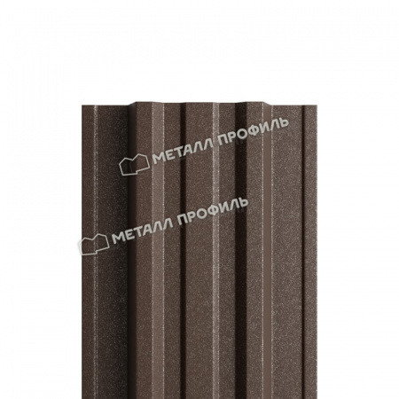 Штакетник металлический МП TRAPEZE-T 16,5х118 (VALORI-20-Violet-0.5)