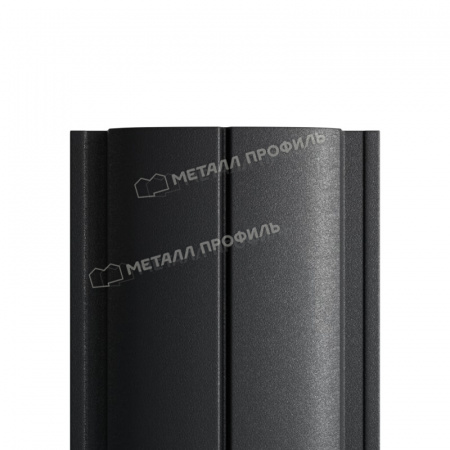 Штакетник металлический МП ELLIPSE-T 19х126 (VikingMP-01-9005-0.45)