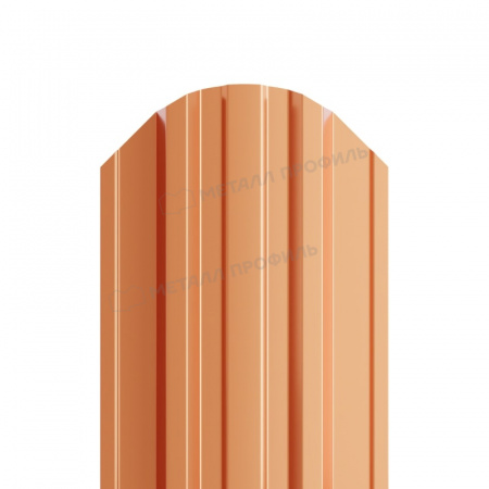 Штакетник металлический МП TRAPEZE-O 16,5х118 (AGNETA-03-Copper\Copper-0.5)