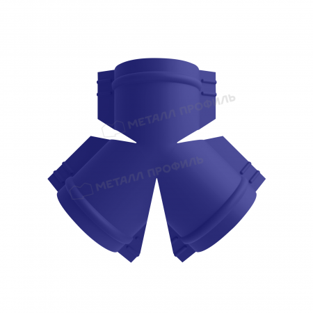 Y-образный тройник для круглого конька R110 NormanMP (ПЭ-01-5002-0.5)