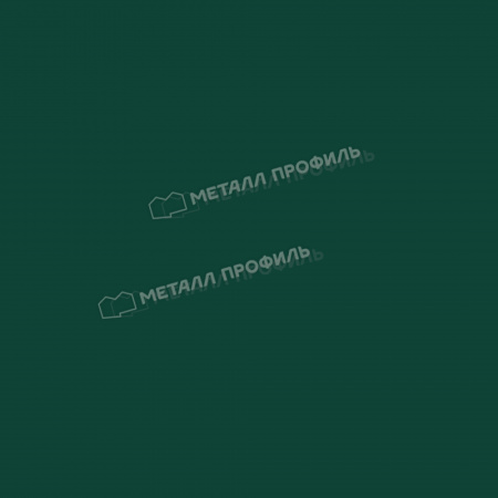 Планка конька плоского простая 145х145х2000 (ПЭ-01-6005-0.45)
