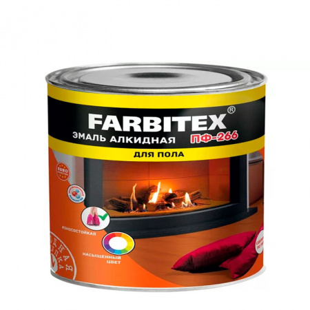 ЭмальПФ-266 золотистая FARBITEX 2,7кг