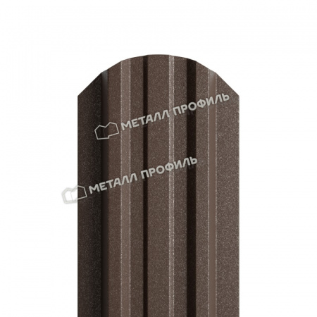 Штакетник металлический МП LАNE-O 16,5х99 (VALORI-20-Violet-0.5)
