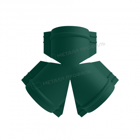 Y-образный тройник для круглого конька R110 NormanMP (ПЭ-01-6005-0.5)