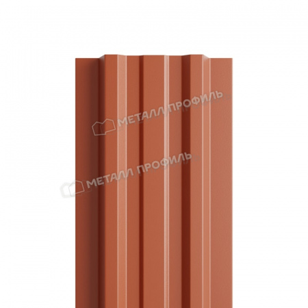 Штакетник металлический МП LАNE-T 16,5х99 (PURETAN-20-RR750-0.5)