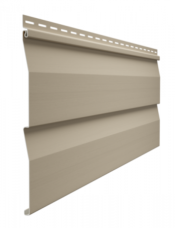 Сайдинг STANDARD, Корабельный брус D4.5DL, крем-брюле