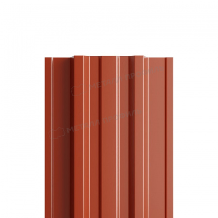 Штакетник металлический МП TRAPEZE-T 16,5х118 NormanMP (ПЭ-01-8004-0.5)